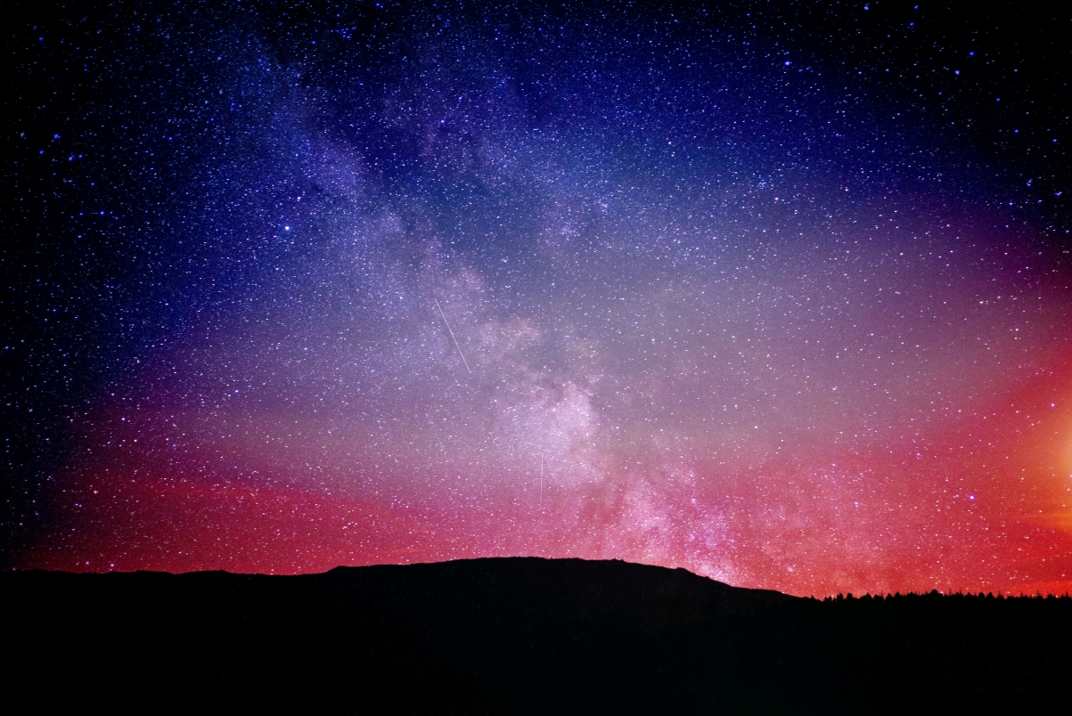 夜空星空星座图片 风景壁纸 3k图片网